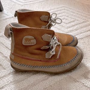 Sorel Joplin Stitch Suede Leather Boot